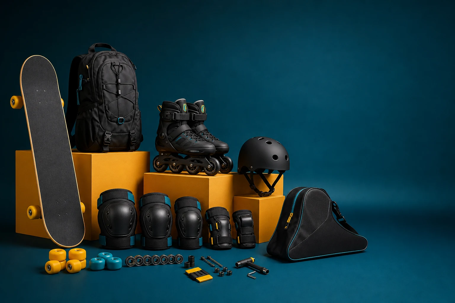 Skateboards, roller skates and protection available from Egy Skate Shop